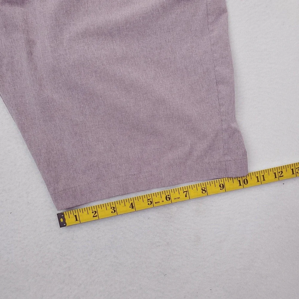 Travis Mathew Shorts Mens 36 Purple Chino Stretch Golf Lightweight Performance - Picture 9 of 10